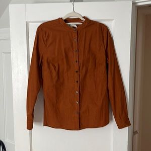 New with tags brown corduroy shirt